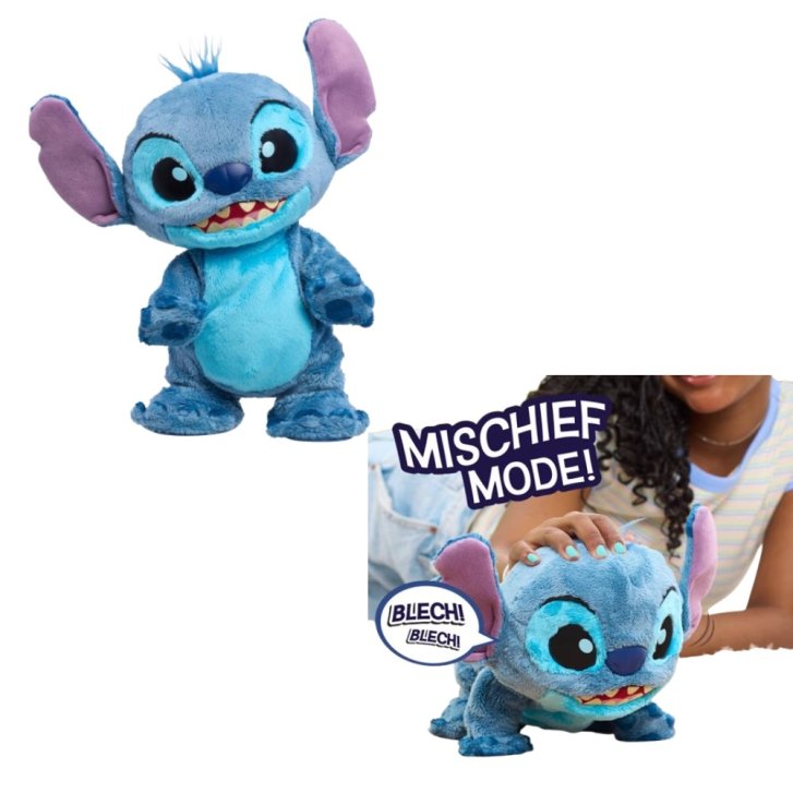 Disney – Interaktívny plyšový Stitch 36 cm