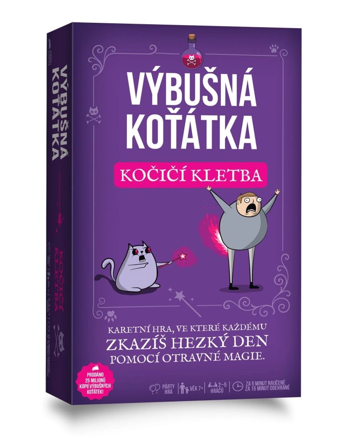 Hra – Výbušné mačiatka: Mačacia kliatba