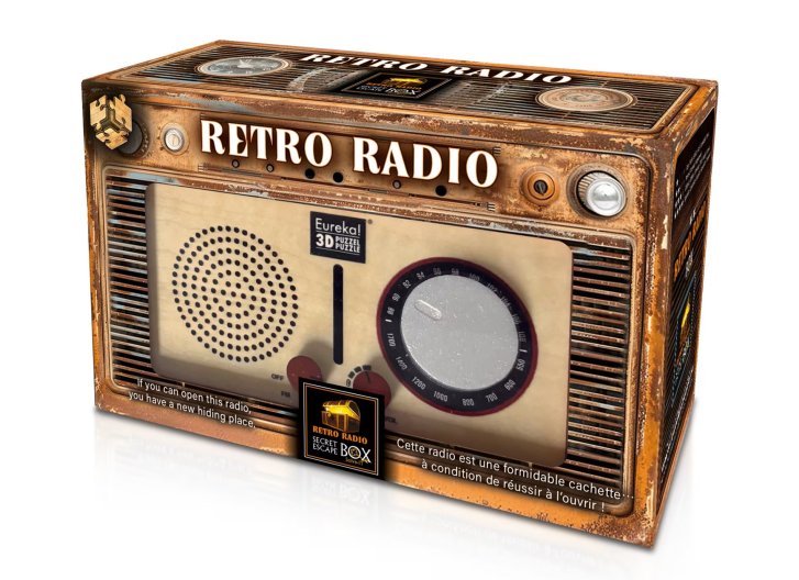 Hlavolamový box - Rádio