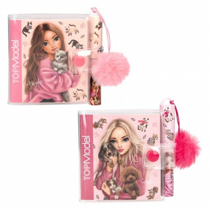 Top Model – Mini zápisník s perom