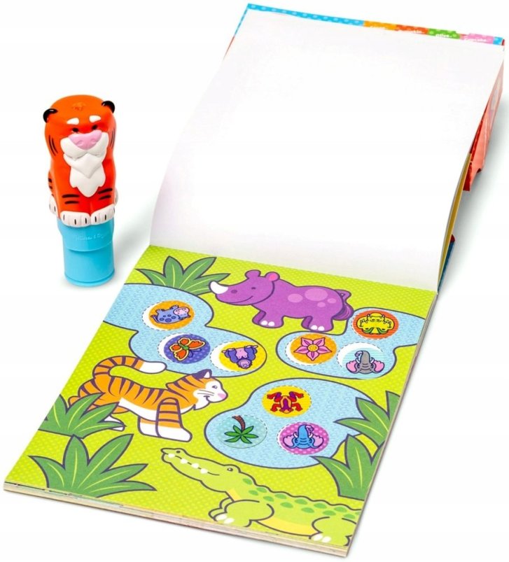 Melissa & Doug - Nálepky s davkovačom