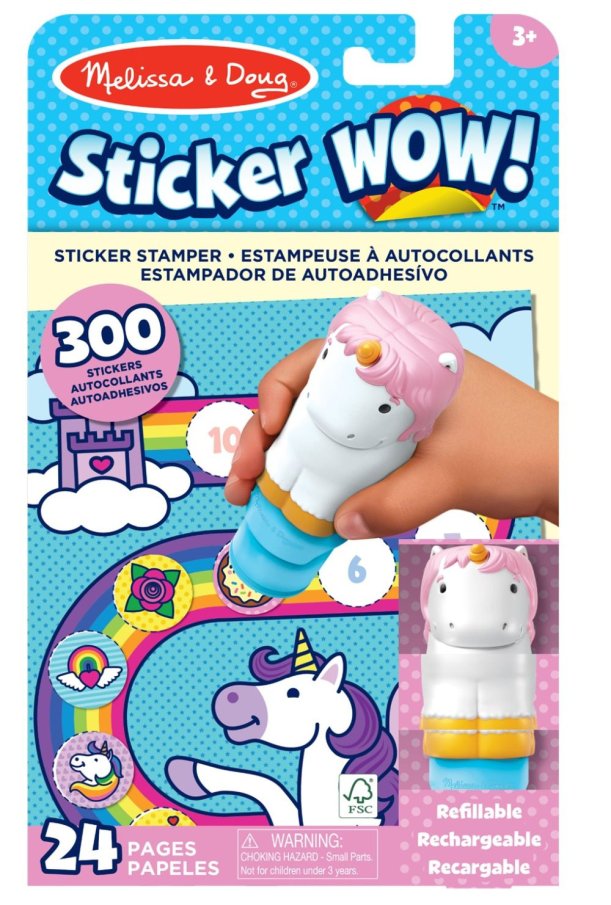 Melissa & Doug - Nálepky s dávkovačom