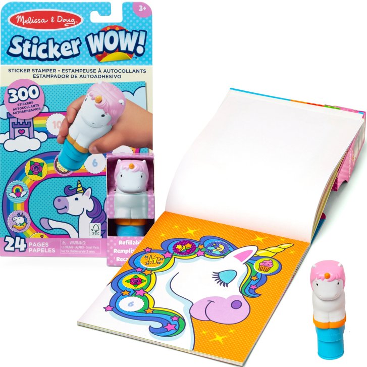 Melissa & Doug - Nálepky s dávkovačom