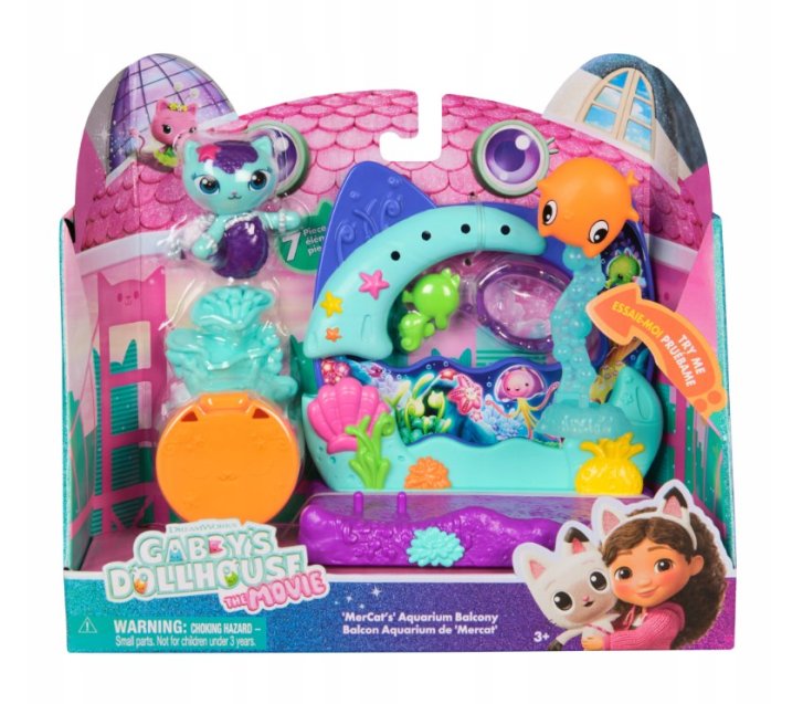 Gabby's Dollhouse – Balkónový hrací set Akvárium