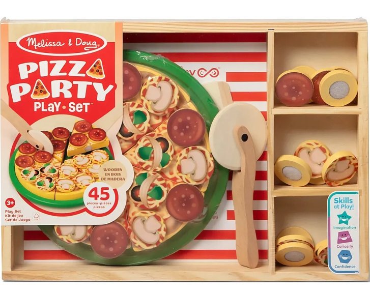 Melissa & Doug - Pizza párty súprava