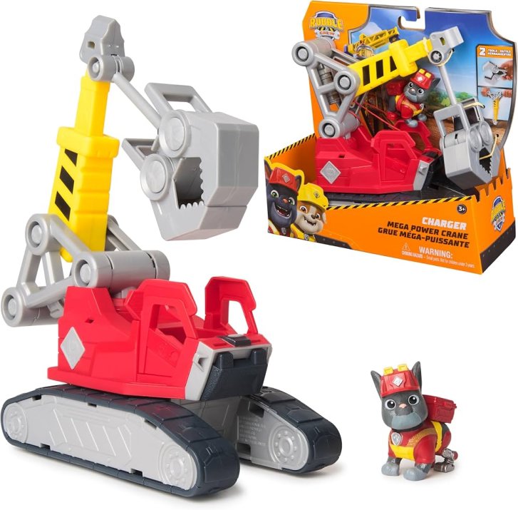 Paw Patrol - Charger so stavebným vozidlom