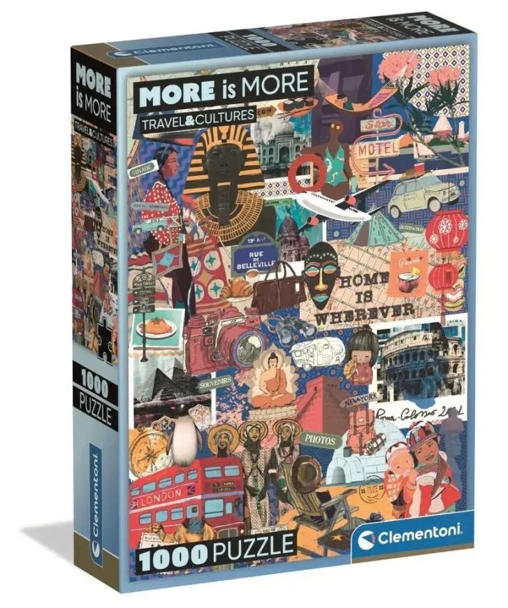 Puzzle 1000 - Cestovanie a kultúra