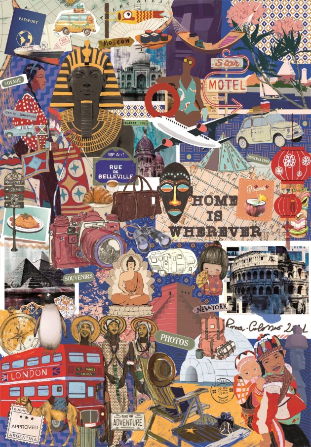 Puzzle 1000 - Cestovanie a kultúra
