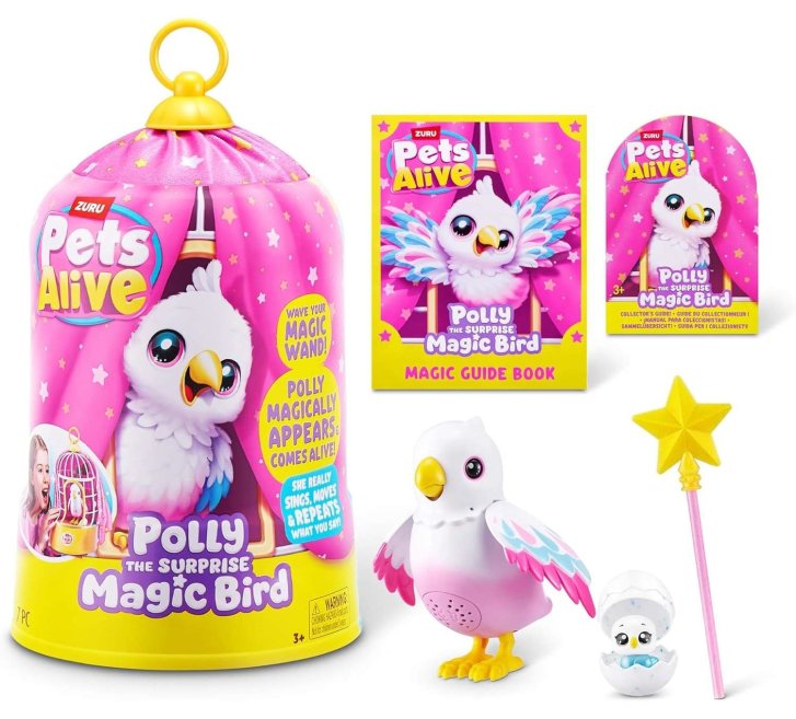 Pets Alive – Interaktívny vtáčik Polly