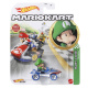 Hot Wheels - Super Mario autíčko Baby Luigi