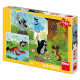 Puzzle 3 x 55 – Krtko