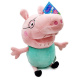 Peppa Pig – Plyšová maňuška 19 cm Daddy Pig