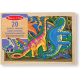 Drevené magnetky – Dinosaury