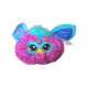 Furby - Plyšové zvieratko 40 cm  Zeleno - Fialový