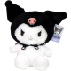 Hello Kitty - Kuromi plyšová postavička 28 cm Čierna Kuromi
