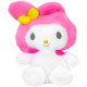 Hello Kitty - Kuromi plyšová postavička 28 cm Ružová My Melody