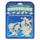 3D Svietacie dinosaury