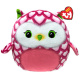 TY Squishy Beanies – Plyšová sova 22 cm