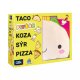 Hra – Taco, plyšák, koza, syr, pizza