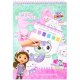 Gabby´s Dollhouse – Omaľovánka s akvarelovými farbami- vrátane štetca