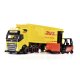 Dickie – Ťahač DHL s vysokozdvižným vozíkom