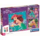 Puzzle 3x48 - Disney princezné
