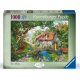Puzzle 1000 - Cesta cez kvetinové kopce