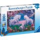 Puzzle 100 XXL – Jednorožce
