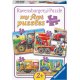 Moje prvé puzzle 4v1 – Dopravné prostriedky