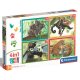 Puzzle 4v1 - Roztomilé mláďatá