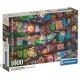 Puzzle 1000 - Thajský plávajúci trh